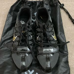 NIKE TRACK AND FIELD SHOES BLACK